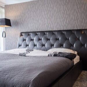 King Size Upholstered Bed