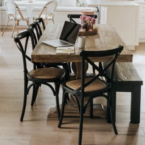 Marble Dining Table Set (6 Seater)