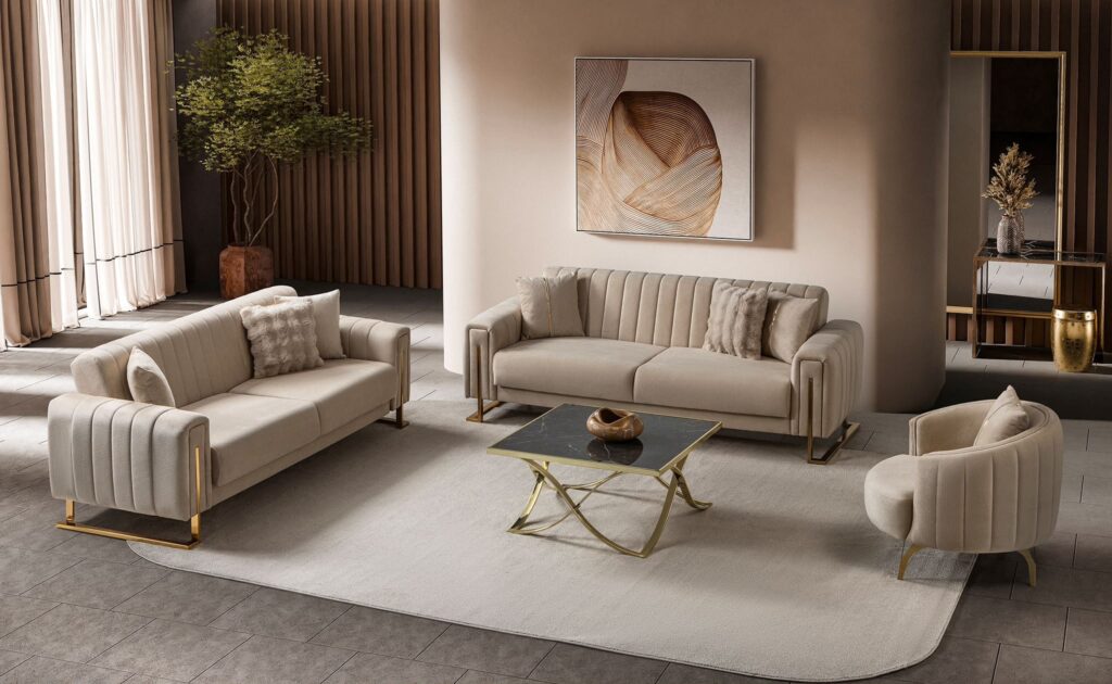 3 +2 Sofa Bed With Storage